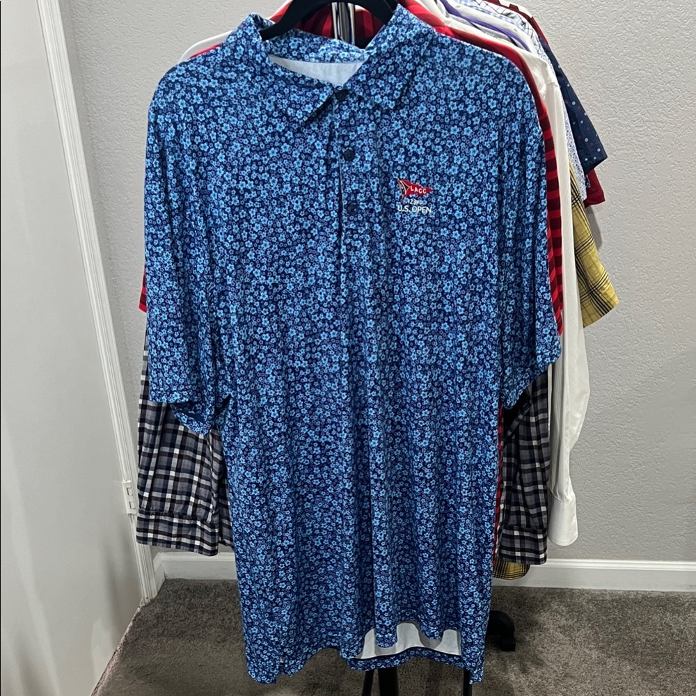 123rd US Open Floral Polo Shirt